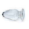 Glass Dildo G-Spot Stimulation Massager Crystal Anal Plug