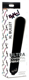 XL Vibrating Metallic Bullet - Black