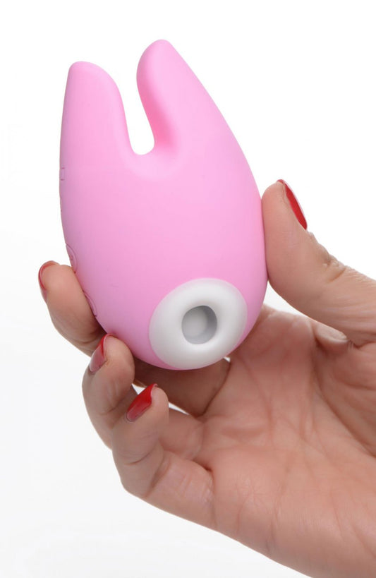 Sucky Bunny Silicone Clitoral Stimulator - Pink