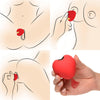 10X Silicone Heart Suction Clit Stimulator