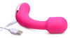 50X Silicone G-spot Wand - Pink Rechargeable-50 gossip worthy functions- deliciously smoot- feel waterproof